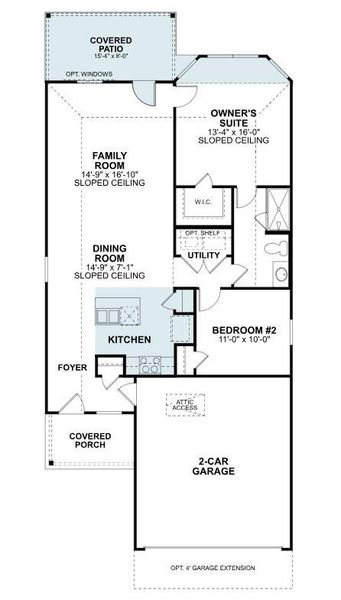 2D floor plan layout of this home in Ambrose, La Marque, TX (Image 2). 2D floor plan layout of this home in Ambrose, La Marque, TX (Image 2).