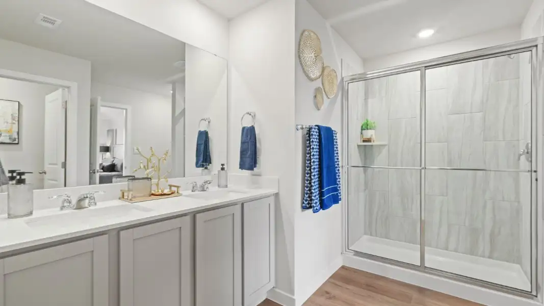 Furnished interior view inside a new home in Portland Village, Portland (Image 24).