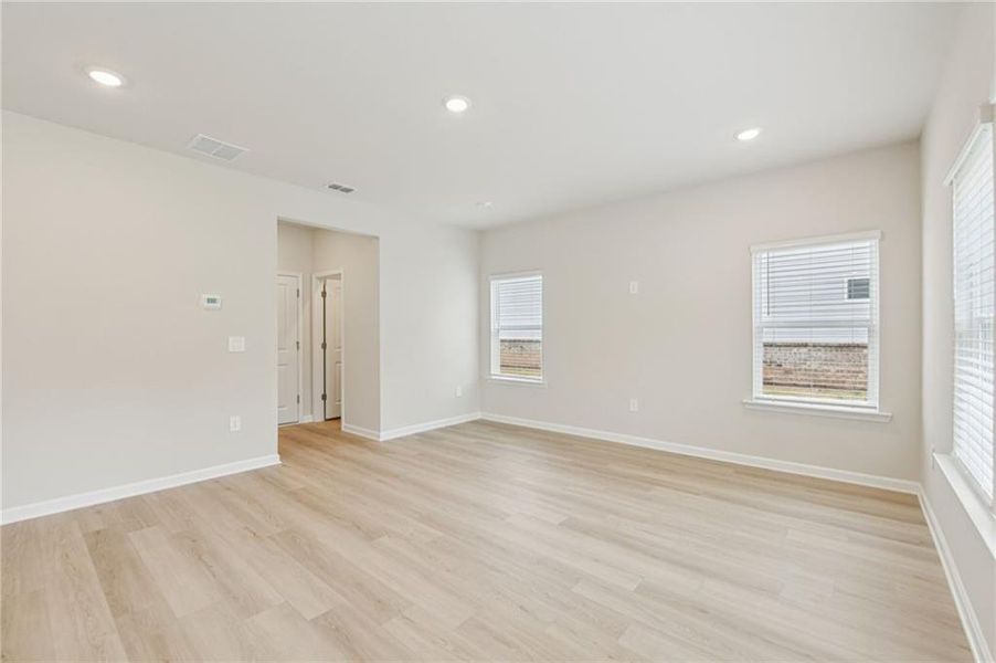 Spacious, unfurnished interior of a new home in Preserve at Mountain Creek, Pendergrass (Image 40).