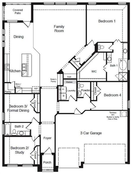 D.R. Horton's Brock Floorplan - All Home and community information, including pricing, included features, terms, availability and amenities, are subject to change at any time without notice or obligation. All Drawings, pictures, photographs, video, square footages, floor plans, elevations, features, colors and sizes are approximate for illustration purposes only and will vary from the homes as built.