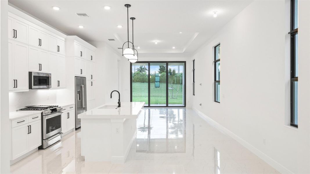 Furnished interior view inside a new home in Cresswind Palm Beach at Westlake, Westlake (Image 17). Furnished interior view inside a new home in Cresswind Palm Beach at Westlake, Westlake (Image 17).