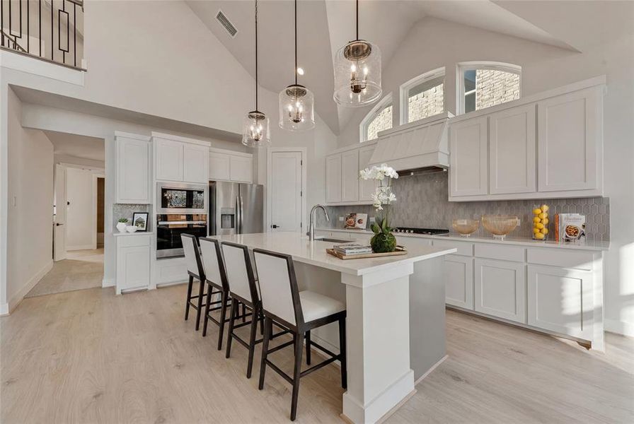 Furnished interior view inside a new home in Grand Estates of Anna, Anna (Image 14).