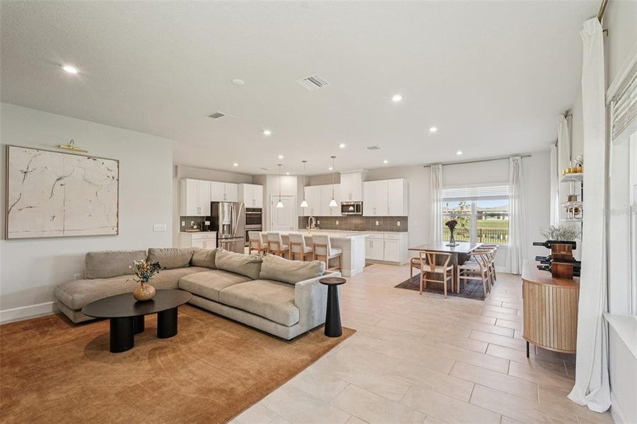 Furnished interior view inside a new home in , Parrish (Image 6).