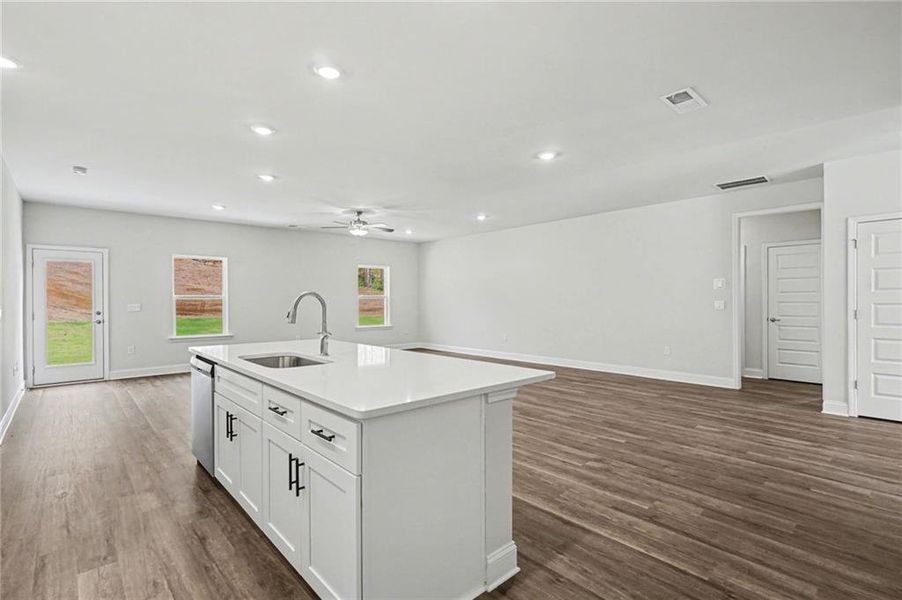 Furnished interior view inside a new home in Eagle Heights, Maysville (Image 10). Furnished interior view inside a new home in Eagle Heights, Maysville (Image 10).