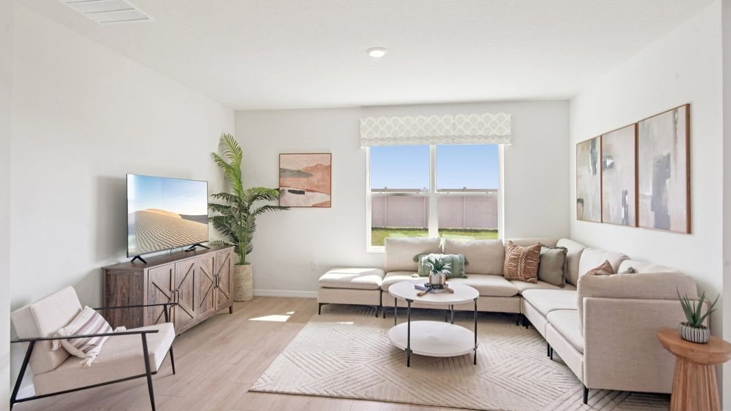 Furnished interior view inside a new home in Summit View, Dade City (Image 8).