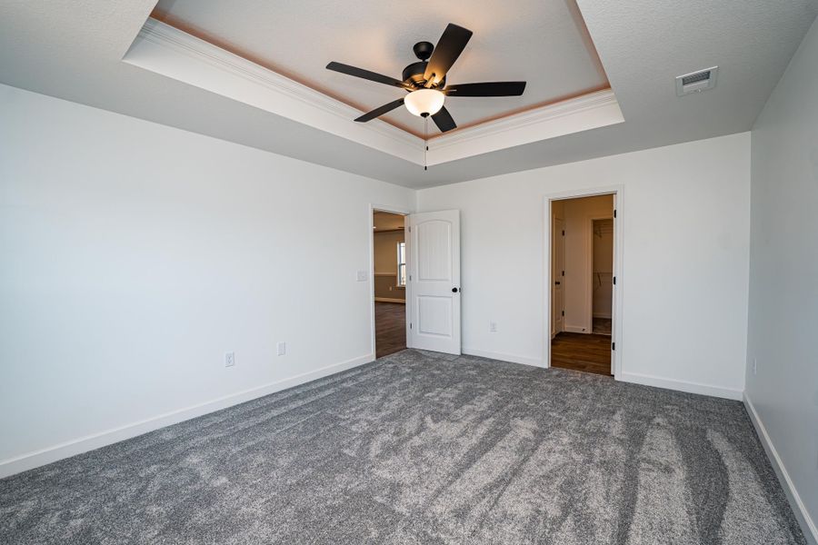 Representative unfurnished interior of a home built from the Sumter by Enchanted Homes in Lonesome Dove, San Antonio (Image 51).