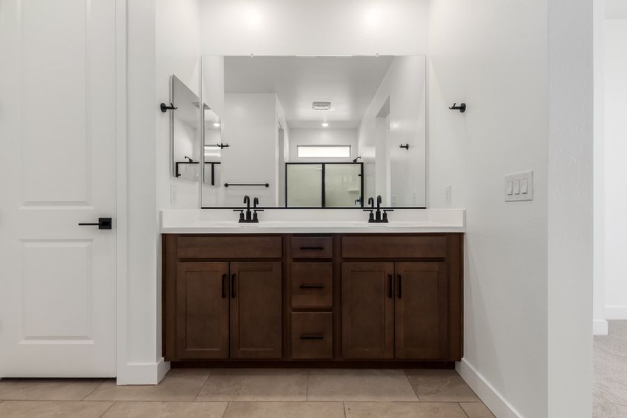 Furnished interior view inside a new home in Teravalis, Buckeye (Image 6).