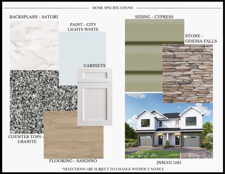 Sample of building materials used in homes in , Charlotte (Image 21).
