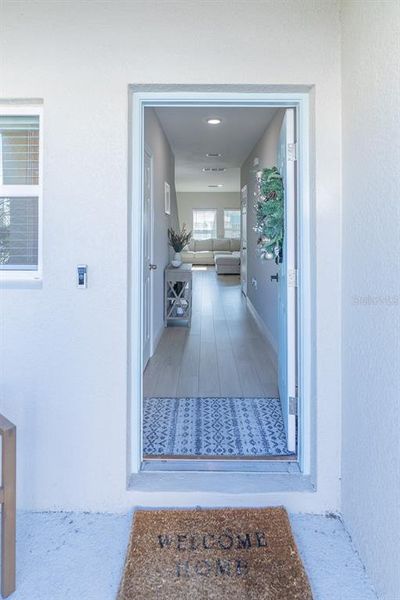 Exterior details and patio area of a home in Pasadena Point, Wesley Chapel (Image 3). Exterior details and patio area of a home in Pasadena Point, Wesley Chapel (Image 3).