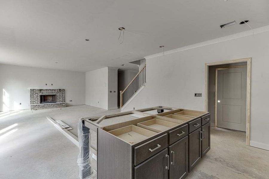 In-progress construction of a new home in , Jefferson, GA (Image 11).