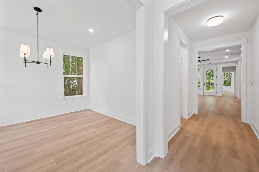 Spacious, unfurnished interior of a new home in Charleston County Homes, Hollywood (Image 15).