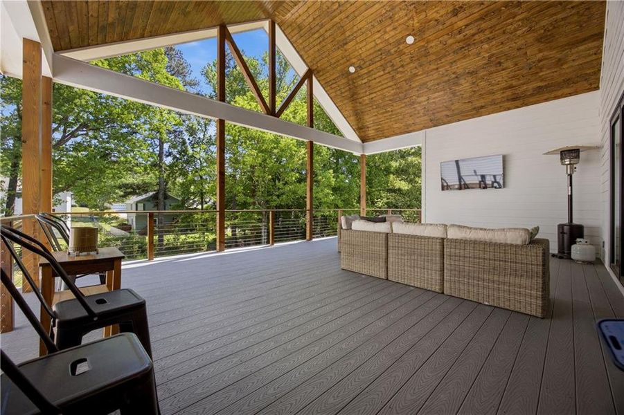 Exterior details and patio area of a home in , Sugar Hill (Image 28).