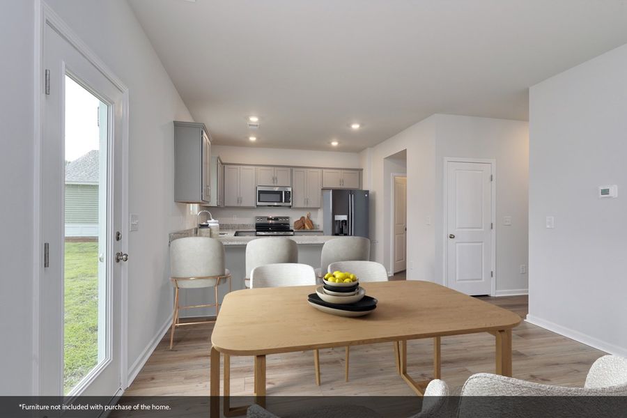 Furnished interior view inside a new home in Hainer Place, Conway (Image 5).