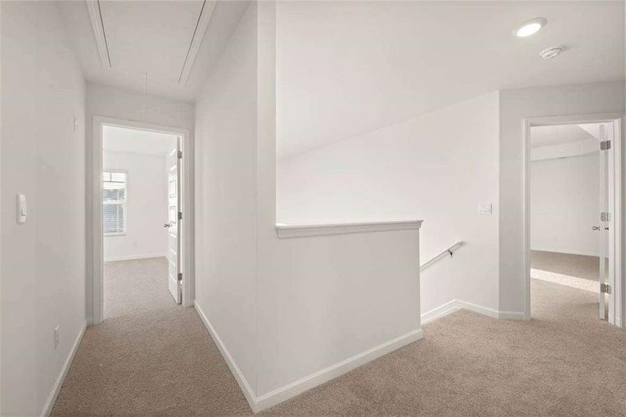 Spacious, unfurnished interior of a new home in Oakchase at Hampton, Hampton (Image 31).