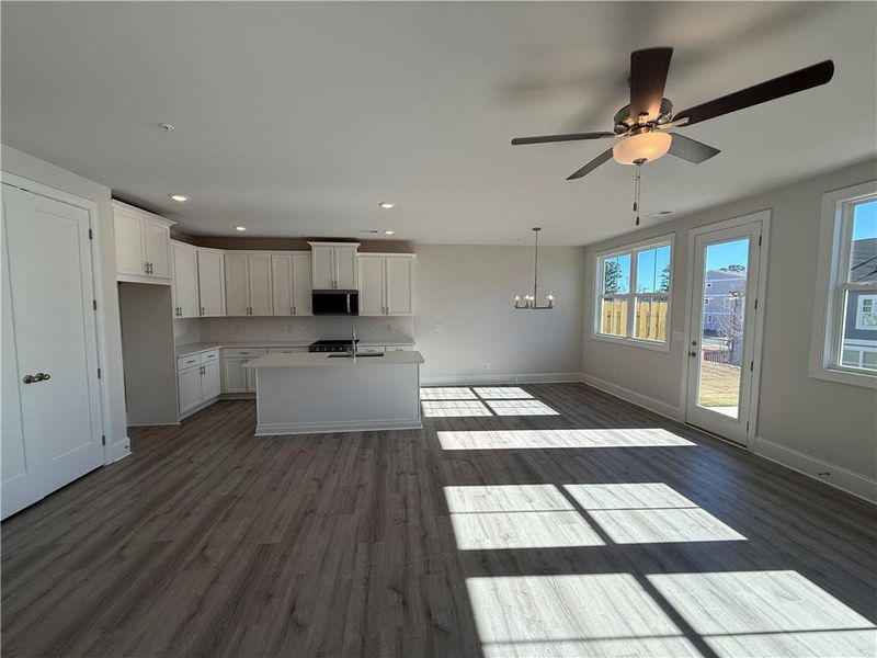 Spacious, unfurnished interior of a new home in , Marietta (Image 22).