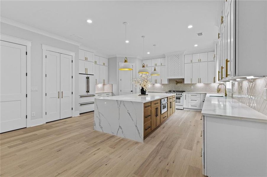 Furnished interior view inside a new home in , Winder (Image 9).