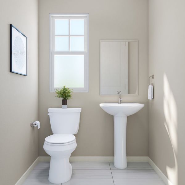 Representative furnished interior of a home built from the 2804 by Tri Pointe Homes in The Aurora Highlands, Aurora (Image 7).