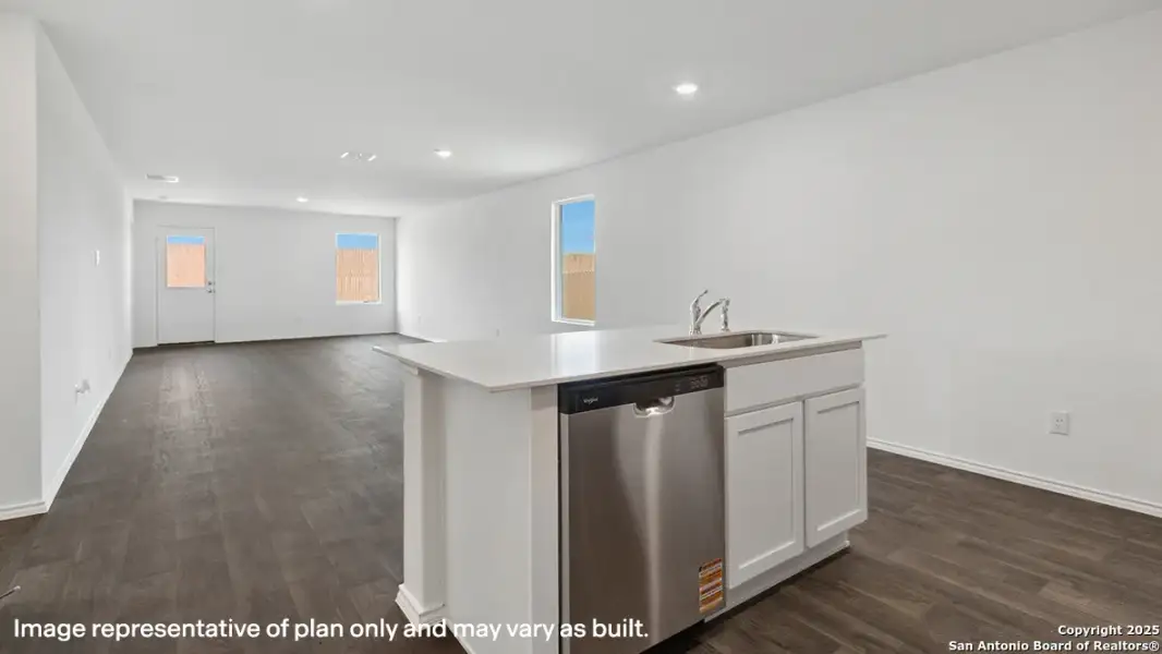 Furnished interior view inside a new home in Applewood, San Antonio (Image 12).