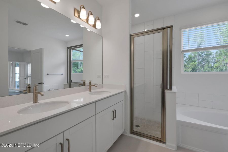 Furnished interior view inside a new home in Hyland Trail, Middleburg (Image 10).