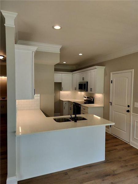 Furnished interior view inside a new home in , Franklin Springs (Image 5).