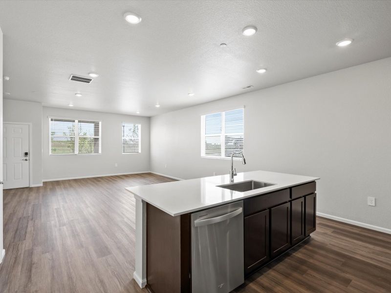 Furnished interior view inside a new home in Poudre Heights: The Meadow Collection, Windsor (Image 3).