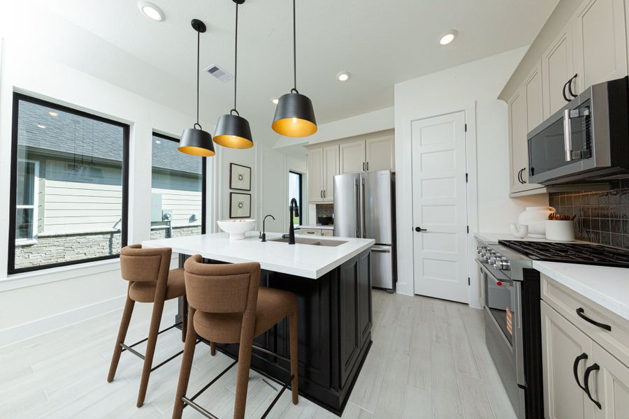 Furnished interior view inside a new home in Gatherings® at Chambers Creek, Willis (Image 5). Furnished interior view inside a new home in Gatherings® at Chambers Creek, Willis (Image 5).