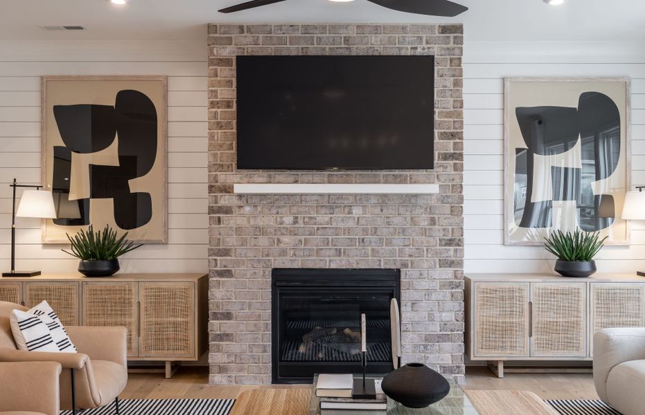 Furnished interior view inside a new home in Forest Creek, Waxhaw (Image 21).