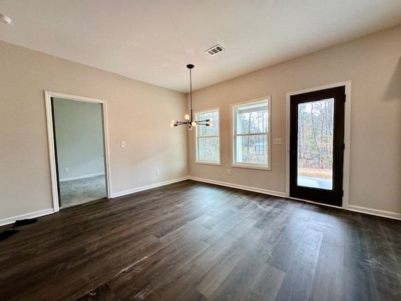 Spacious, unfurnished interior of a new home in Rocky Mount, Greenville (Image 11).