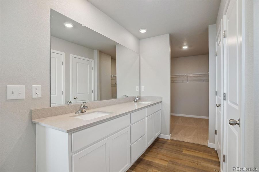 Furnished interior view inside a new home in Bennett Ranch, Bennett (Image 3). Furnished interior view inside a new home in Bennett Ranch, Bennett (Image 3).