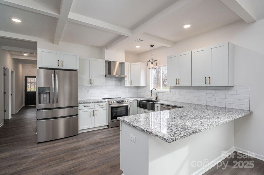 Furnished interior view inside a new home in , Cherryville (Image 19).