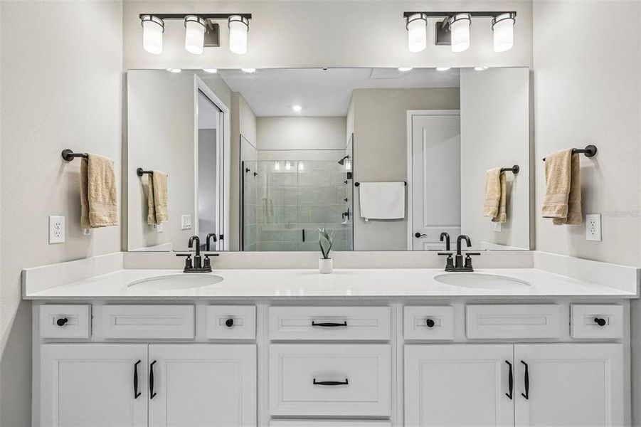 Furnished interior view inside a new home in Del Webb Oasis, Winter Garden (Image 6). Furnished interior view inside a new home in Del Webb Oasis, Winter Garden (Image 6).