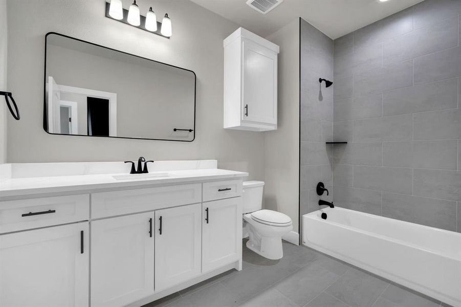 Furnished interior view inside a new home in , Palmer (Image 11).