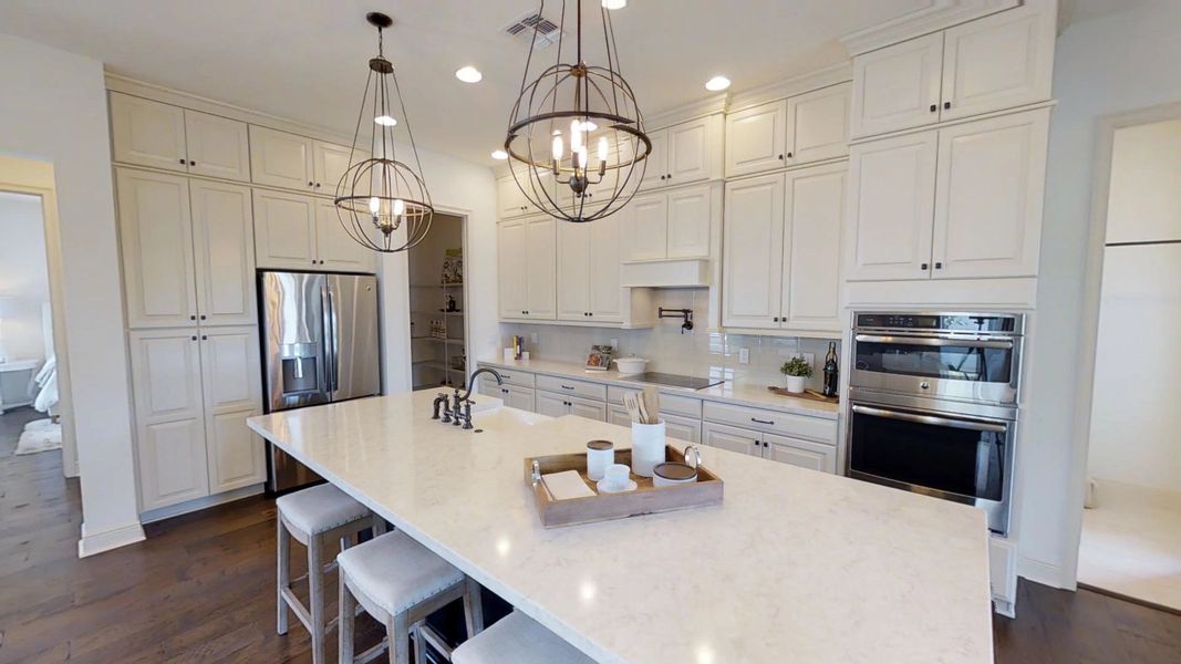 Representative furnished interior of a home built from the Emory by Ashton Woods in Weslyn Park Single Family, St. Cloud (Image 5).