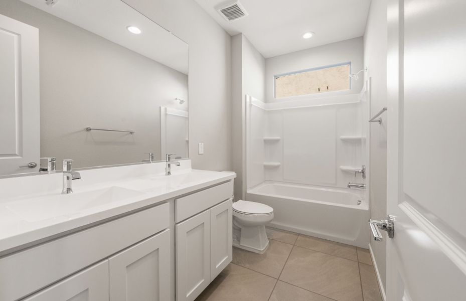 Furnished interior view inside a new home in Legado West, Queen Creek (Image 8).
