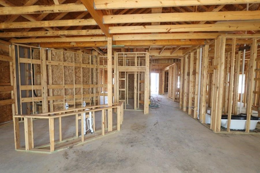 Spacious, unfurnished interior of a new home in Meridiana 55' Homesites, Manvel (Image 32).