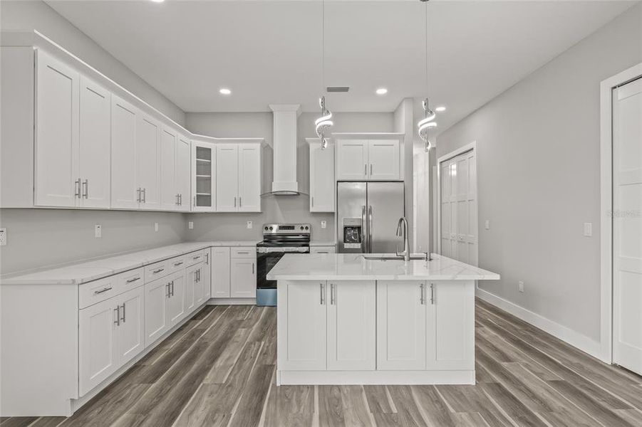 Furnished interior view inside a new home in , Tampa (Image 7).