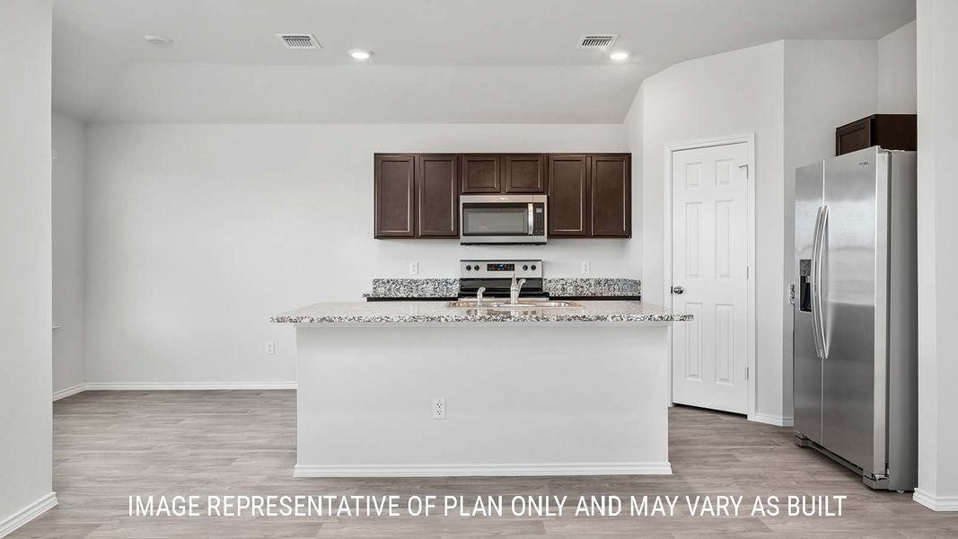 Furnished interior view inside a new home in Pecan Creek, Temple (Image 7).