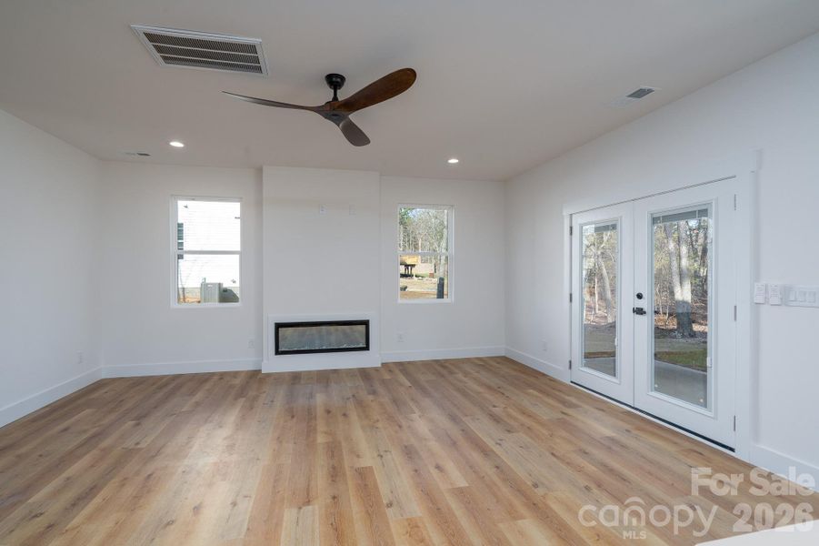 Spacious, unfurnished interior of a new home in , Locust (Image 31).