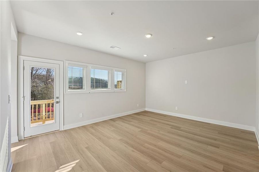 Spacious, unfurnished interior of a new home in Hemingway - Highland Series, Cumming (Image 35).