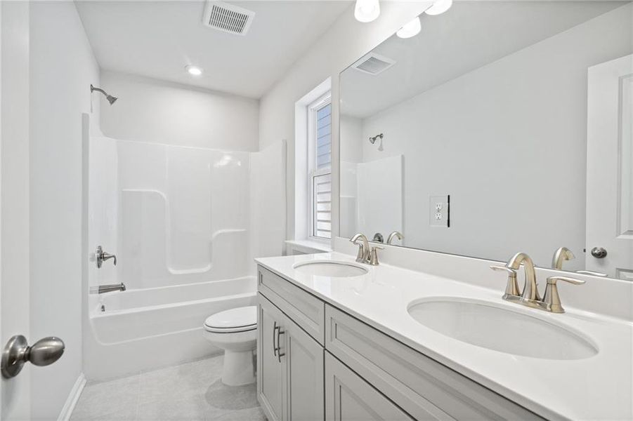 Furnished interior view inside a new home in The Village at Shallowford, Kennesaw (Image 13).