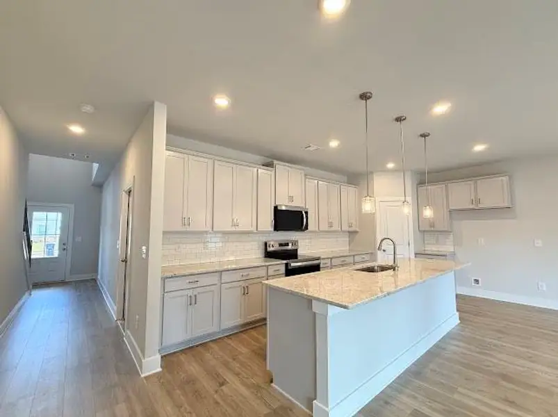 Furnished interior view inside a new home in , Dawsonville (Image 3).