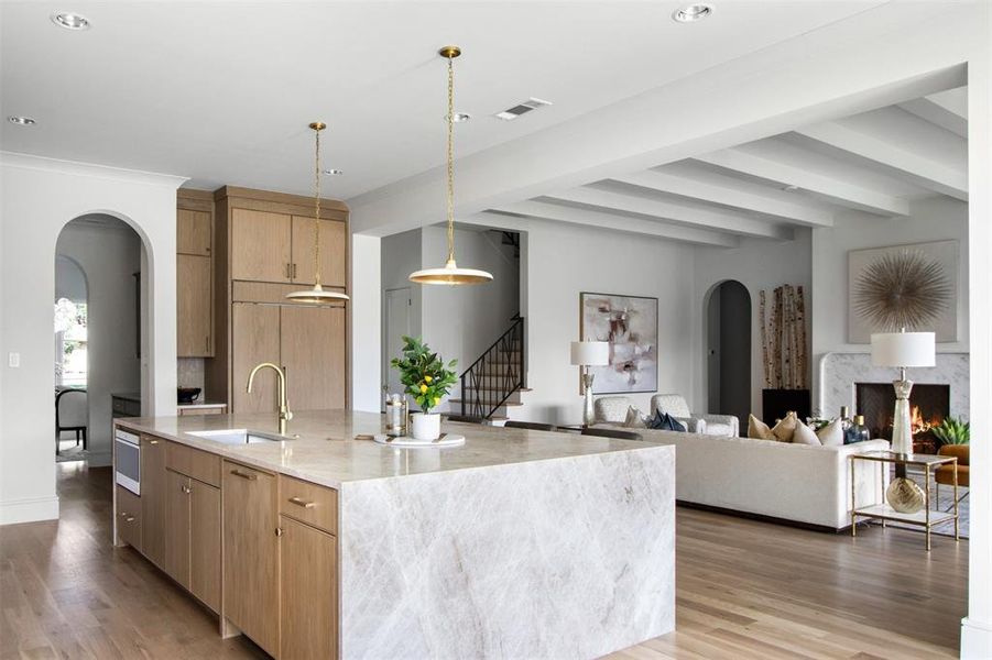 Furnished interior view inside a new home in , Dallas (Image 28). Furnished interior view inside a new home in , Dallas (Image 28).