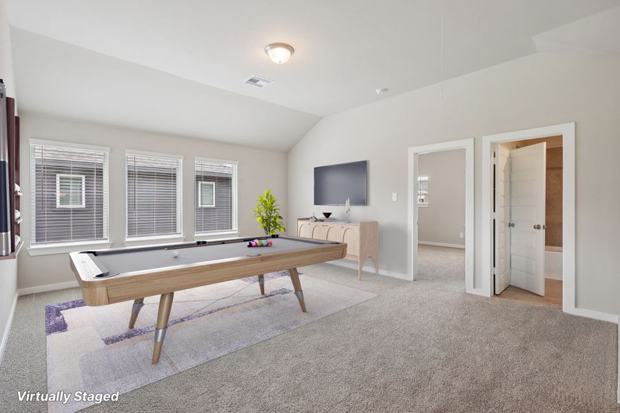 Furnished interior view inside a new home in Kingdom Heights, Rosenberg (Image 7).
