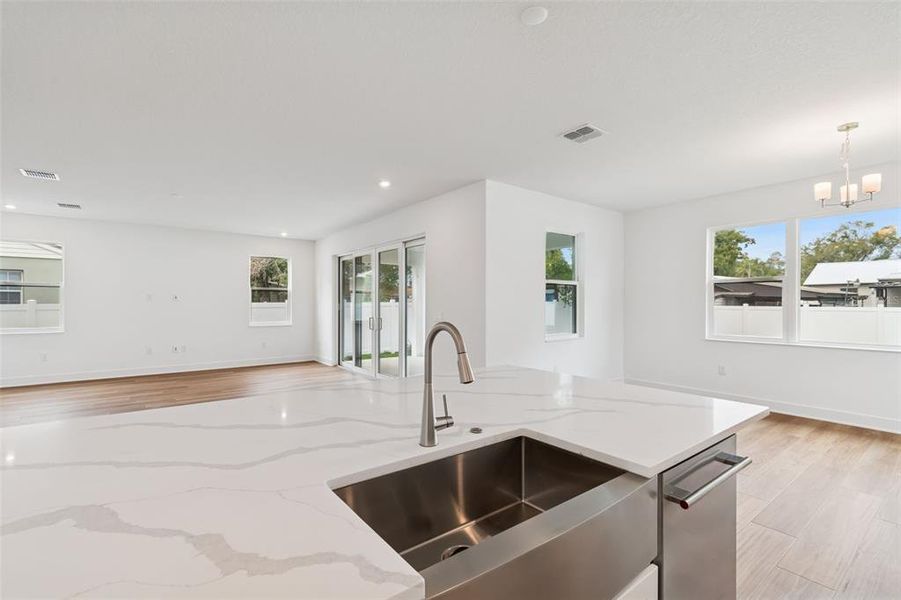 Close-up of interior finishes inside a home in , Tampa (Image 19).