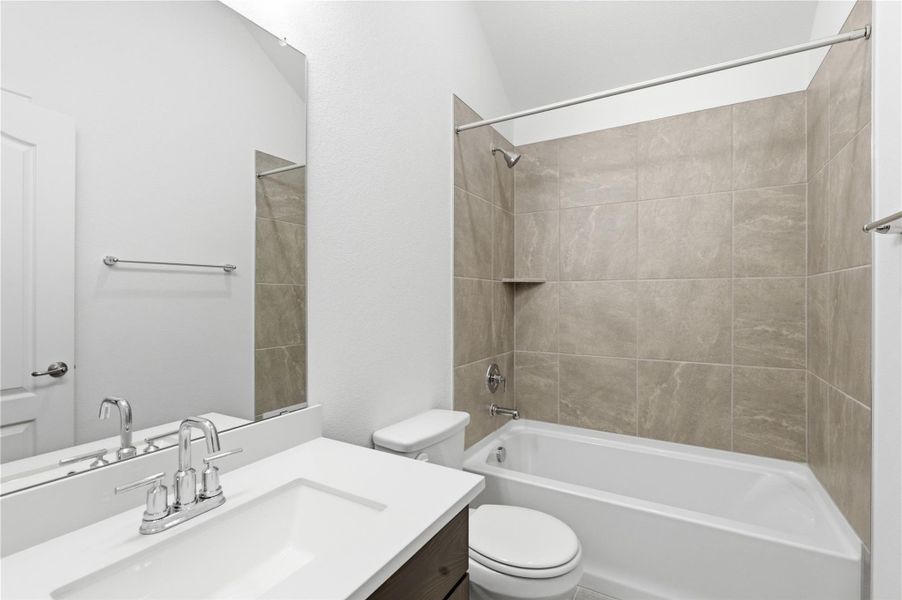 Furnished interior view inside a new home in Briarwood, Elgin (Image 10).