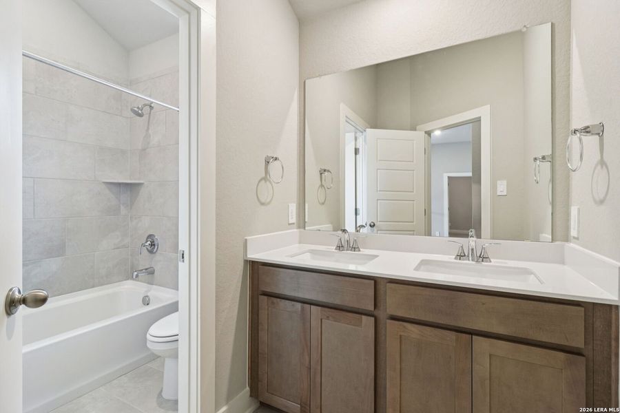 Furnished interior view inside a new home in Sagebrooke - Classic Series, San Antonio (Image 14).