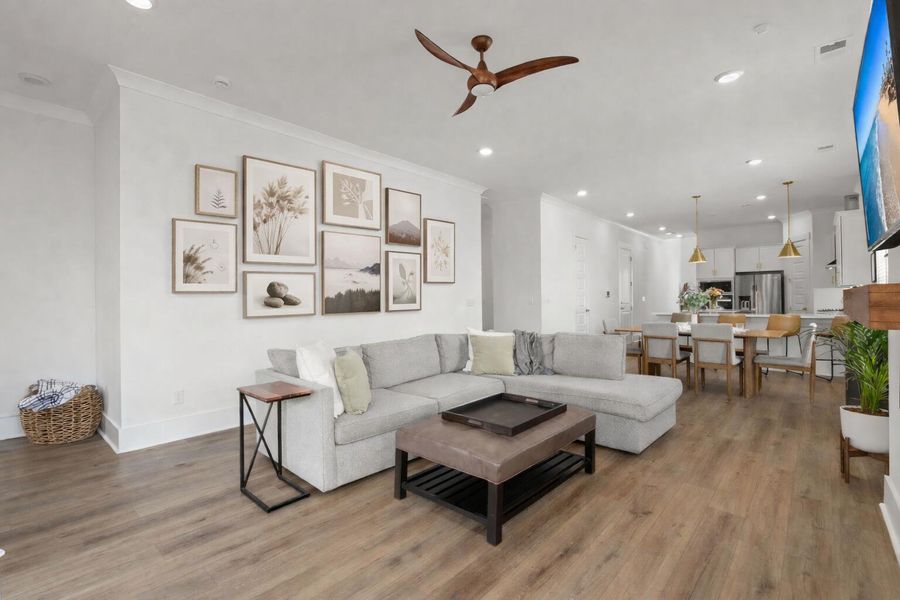 Furnished interior view inside a new home in , Summerville (Image 21).