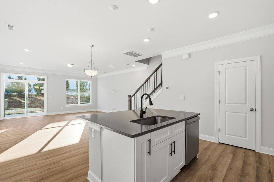 Furnished interior view inside a new home in Harrisburg Village Townhomes, Harrisburg (Image 12). Furnished interior view inside a new home in Harrisburg Village Townhomes, Harrisburg (Image 12).
