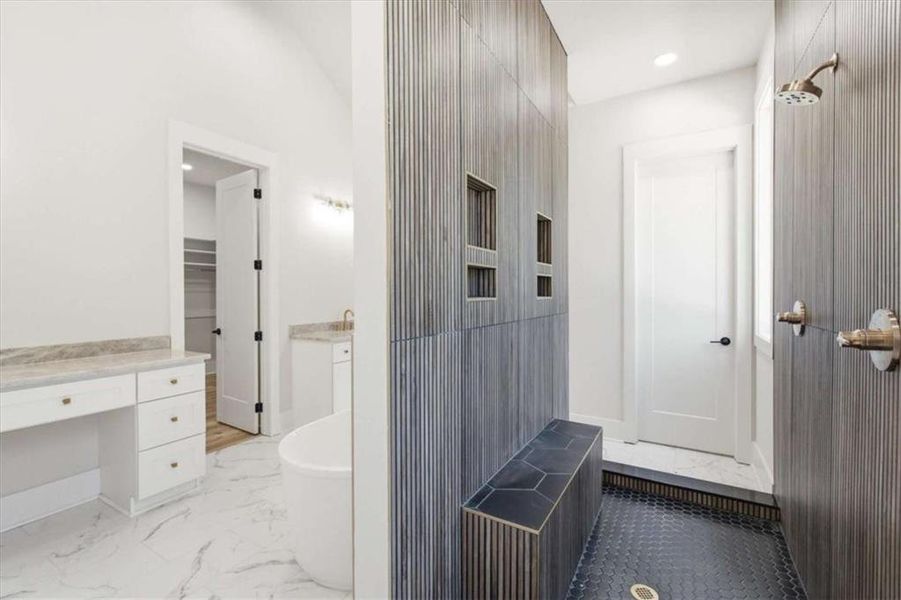 Furnished interior view inside a new home in , Carrollton (Image 15).