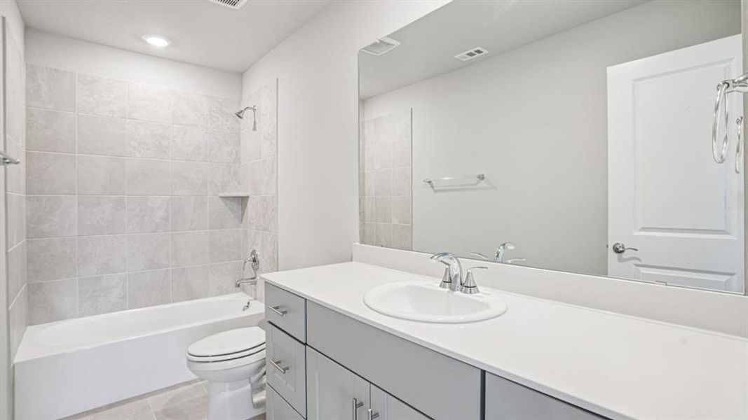 Photo is not of the actual home, but is an inspirational photo of builder’s model home and may depict options, furnishings, and/or decorator features that are not included.